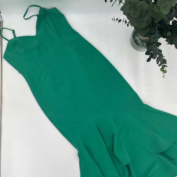 Bardot Women's Spaghetti Strap Hi-Low Mermaid Dress Size 8 - Picture 5 of 5